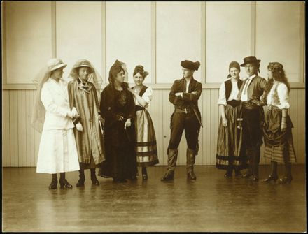 Craven School Pupils in "The Cup"