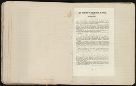 All Saints' Children's Home Scrapbook - 34