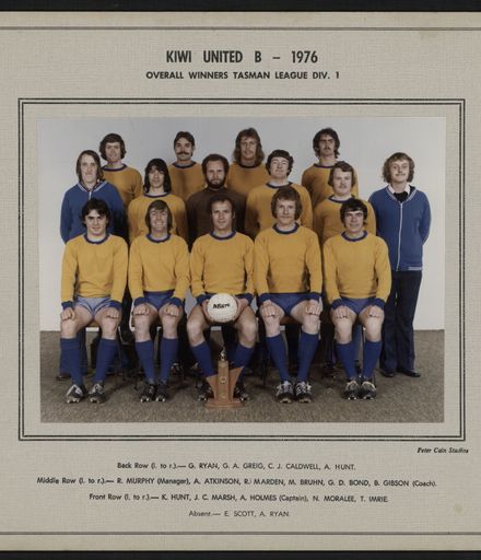 Kiwi United B - 1976