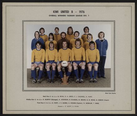 Kiwi United B - 1976