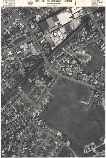 Aerial Map, 1986 - 80-13