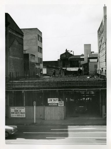 Construction of 18 Rangitikei Street - Bank of New South Wales