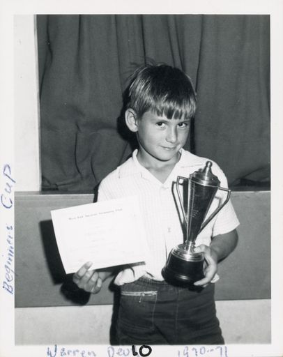 West End Amateur Swimming Champions - Warren Devey
