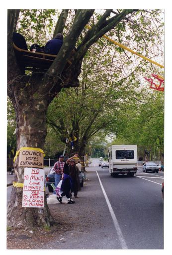 Avenue Action protests