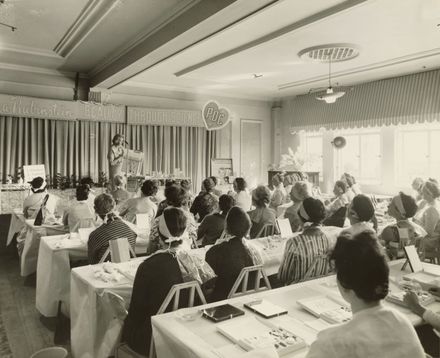 Helena Rubenstein beauty class at the Premier Department Company