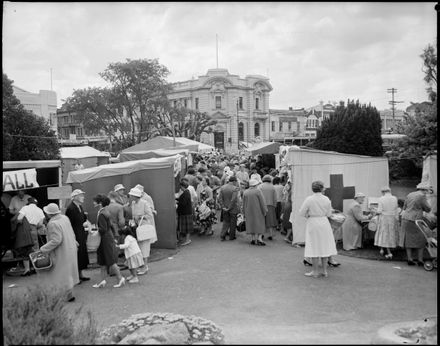 "Market Day Stalls Busy" - Resource cover image