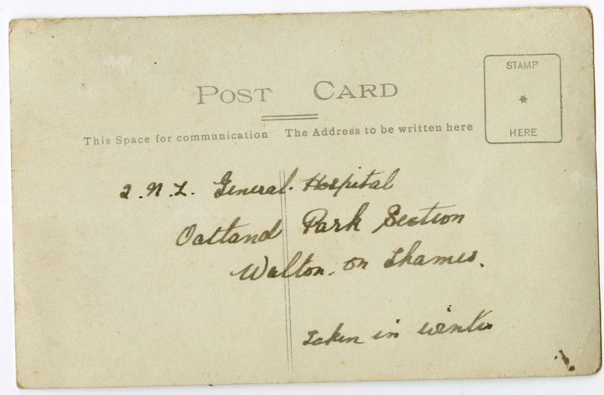 No. 2 New Zealand General Hospital, Walton-on-Thames