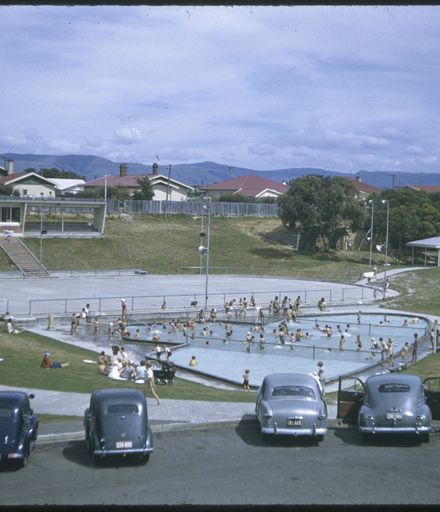 Paddling pool at Memorial Park