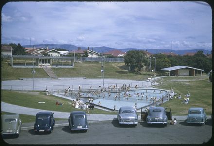 Paddling pool at Memorial Park