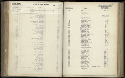 Street Renumbering Guide: Page 158