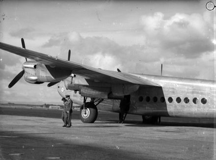 Field Marshal Bernard Montgomery Disembarks from Aiplane