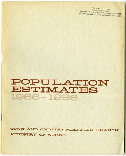 Population Estimates 1966-1986