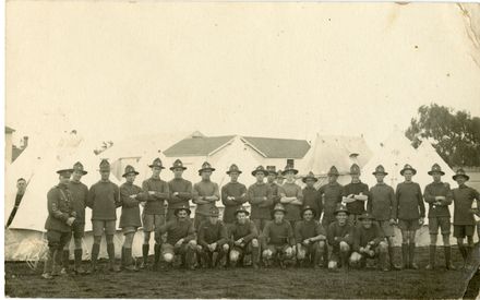 Soldiers with Tents