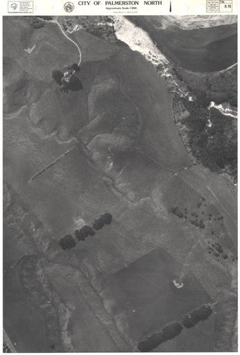 Aerial Map, 1986 - 8-16
