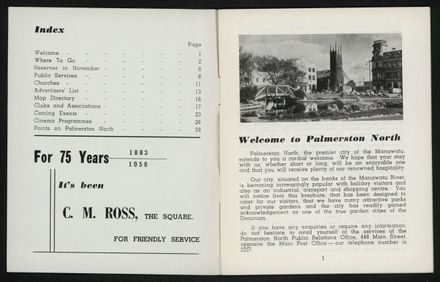 Palmerston North Diary: November 1958 2
