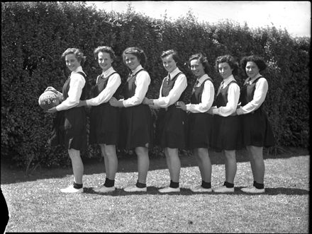 Palmerston North Technical High School 'B' Basketball Team