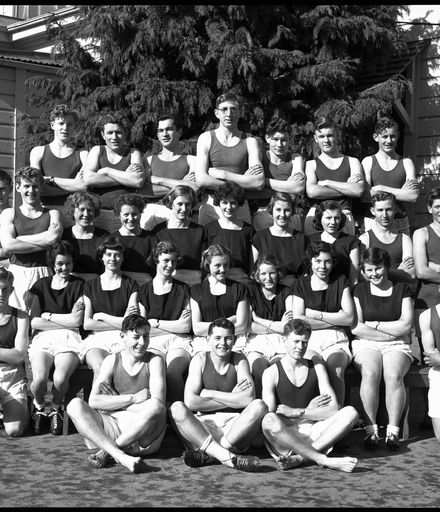 Athletics or Gymnastics Team, Palmerston North Technical High School