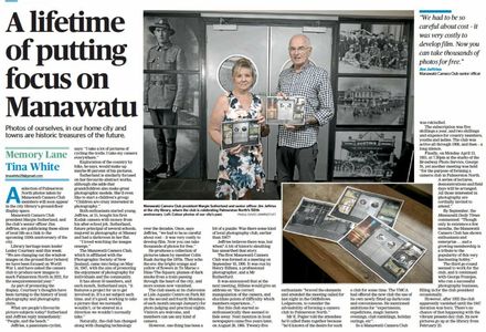 Memory Lane - "A lifetime of putting focus on Manawatū"