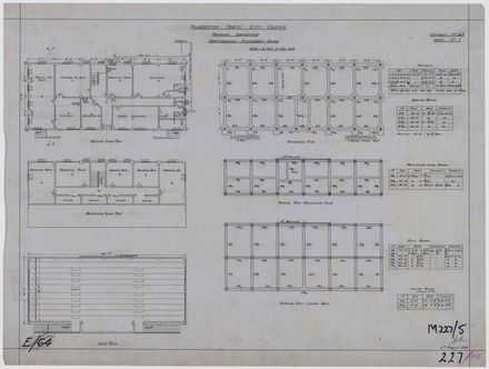 Plan of proposed grandstand, sheet 2