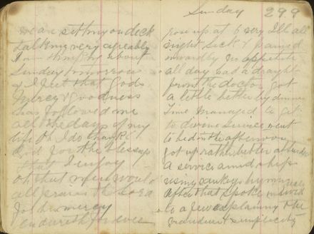 Shipboard diary p30