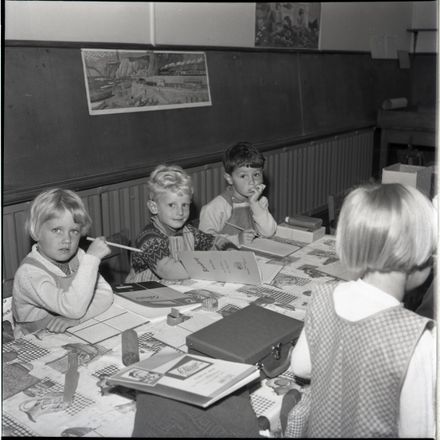First Day at College Street School, 1968