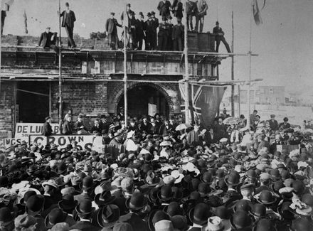 Construction of Palmerston North Chief Post Office