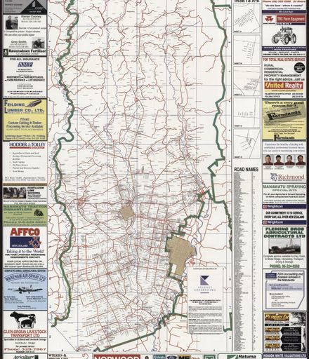 Manawatu Farm Location Map