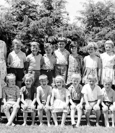 1966 Newbury School, younger group class photo