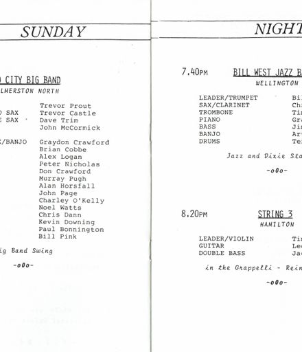 Jazz Festival Programme 1988 5