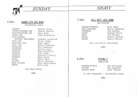 Jazz Festival Programme 1988 5