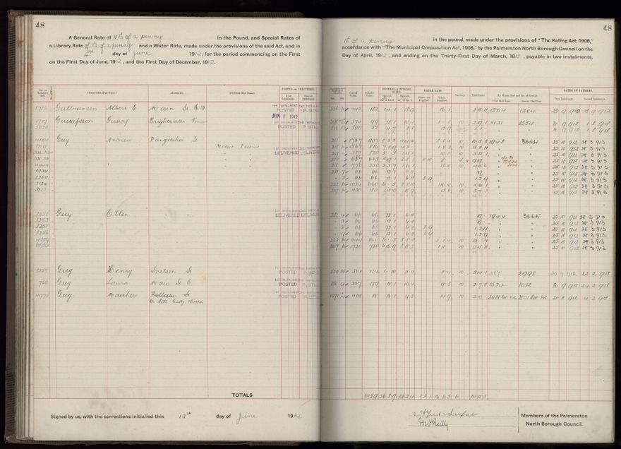 Rate book, 1912-1913 - 2021Pa_PNC2-23-2-V20_034001-0051