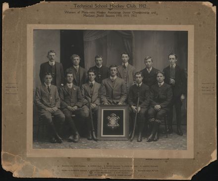 Technical School Hockey Club, 1912