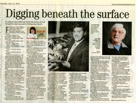 Memory Lane - "Digging beneath the surface"