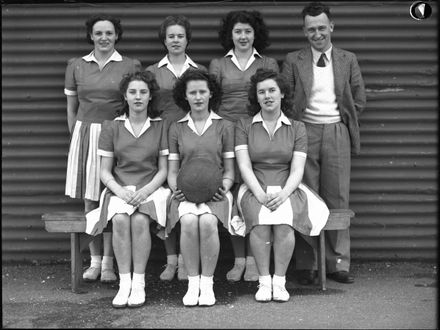 Basketball team, Pahiatua