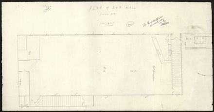 Architectural Plans for A&P Showgrounds, Cuba Street