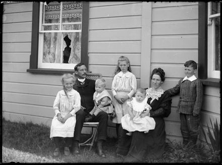 Mr and Mrs A. D. Aldrich and Family