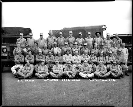 A. Platoon, Royal New Zealand Army Service Corp, 14th Intake, Central District Training Depot, Linton