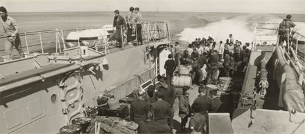 Army exercise at Great Barrier Island