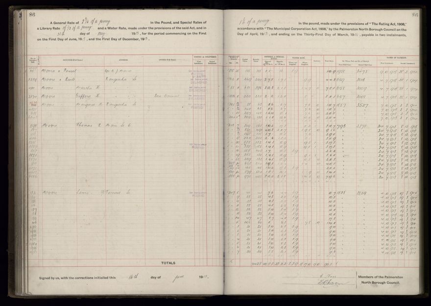 Rate book, 1913-1914 - 2021Pa_PNCC2-23-2-V21_034002-0089
