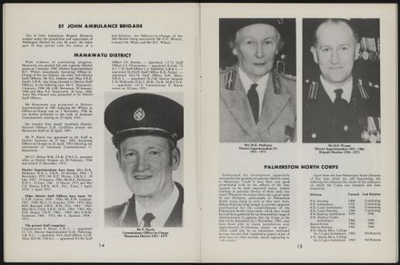 History of the St John Ambulance Association Manawatu, 1900-1975 9