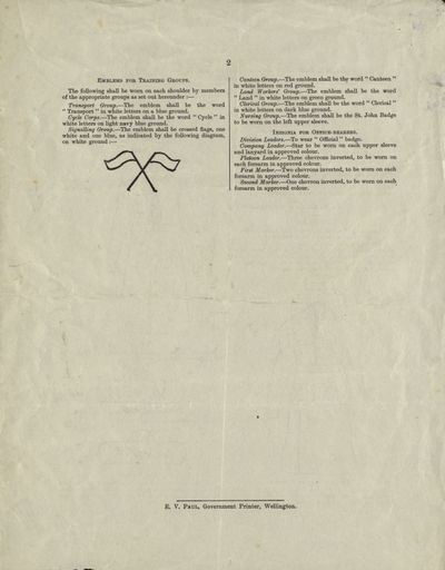 Extract from the New Zealand Gazette No. 2, 8 January 1942, page 27 Page 2