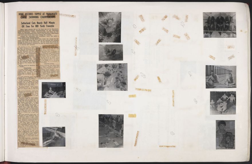 PN Amateur Swimming Club archive book