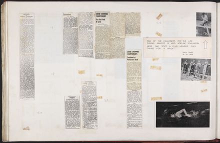 PN Amateur Swimming Club archive book