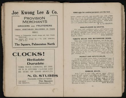 Manawatu Cookery Book - page 29