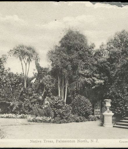Garden of ‘The Wattles’, corner of Linton and College Streets