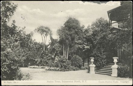 Garden of ‘The Wattles’, corner of Linton and College Streets