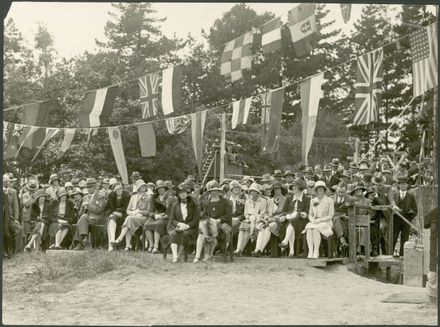 Gathering at Laying of Massey Agricultural College Foundation Stone