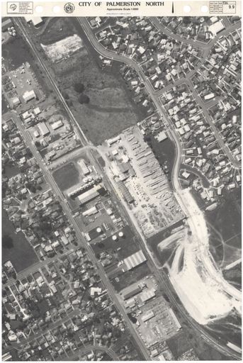 Aerial Map, 1986 - 9-9