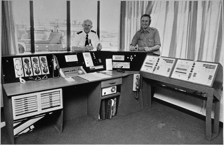 Computerised Control Room at the new Palmerston North Fire Station,