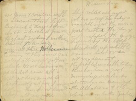 Shipboard diary p43